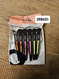 "Зажимы пластиковые с силиконовыми вставками, 6шт OLLIN Professional