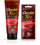Крем д/солярия "Chocolate Kiss" 8х bronzer,15мл (масла какао и Ши)