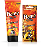 Крем-автозагар “Flame” 20х bronzer с тингл-эфф., маслом манго, экстр.арники и  кр. вина, 125мл