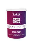OLLIN BLOND PERFORMANCE Open Tech Осветляющий порошок для открытых техник обесцвечивания волос 500г